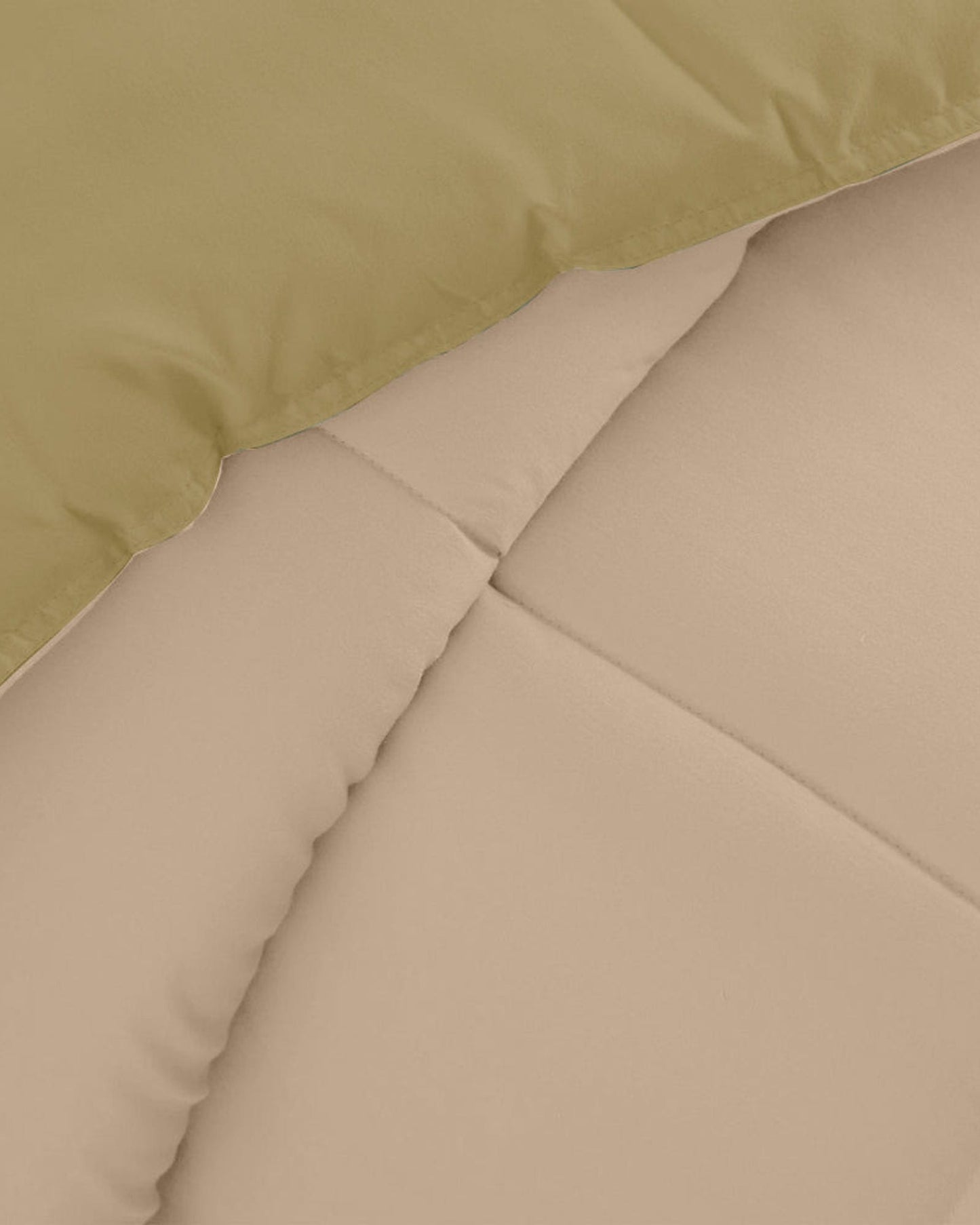 Cotton Home Comforter Set 3Pc Stone