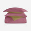 Cotton Home Comforter Set 3Pc Muave