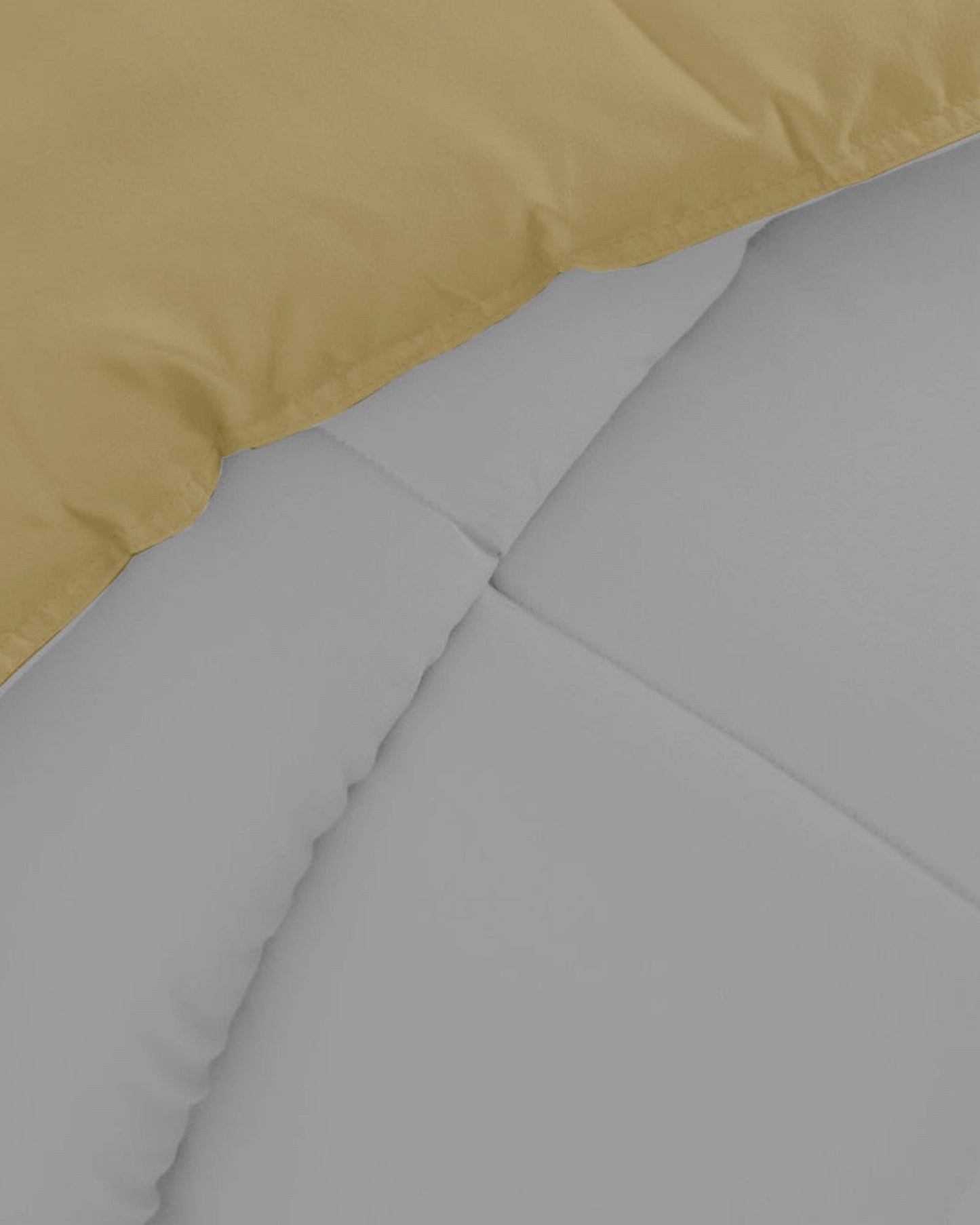 Cotton Home Comforter Set 3Pc Grey
