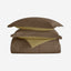 Cotton Home Comforter Set 3Pc Golden