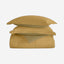 Cotton Home Comforter Set 3Pc Gold