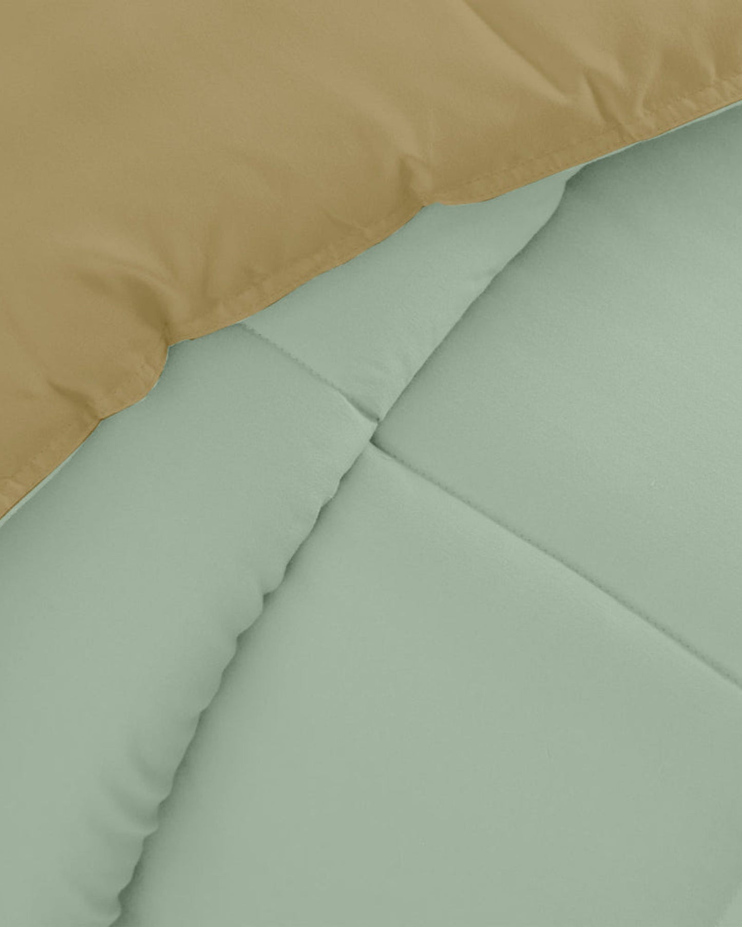 Cotton Home Adult 3-piece Set Reversible Comforter Mint