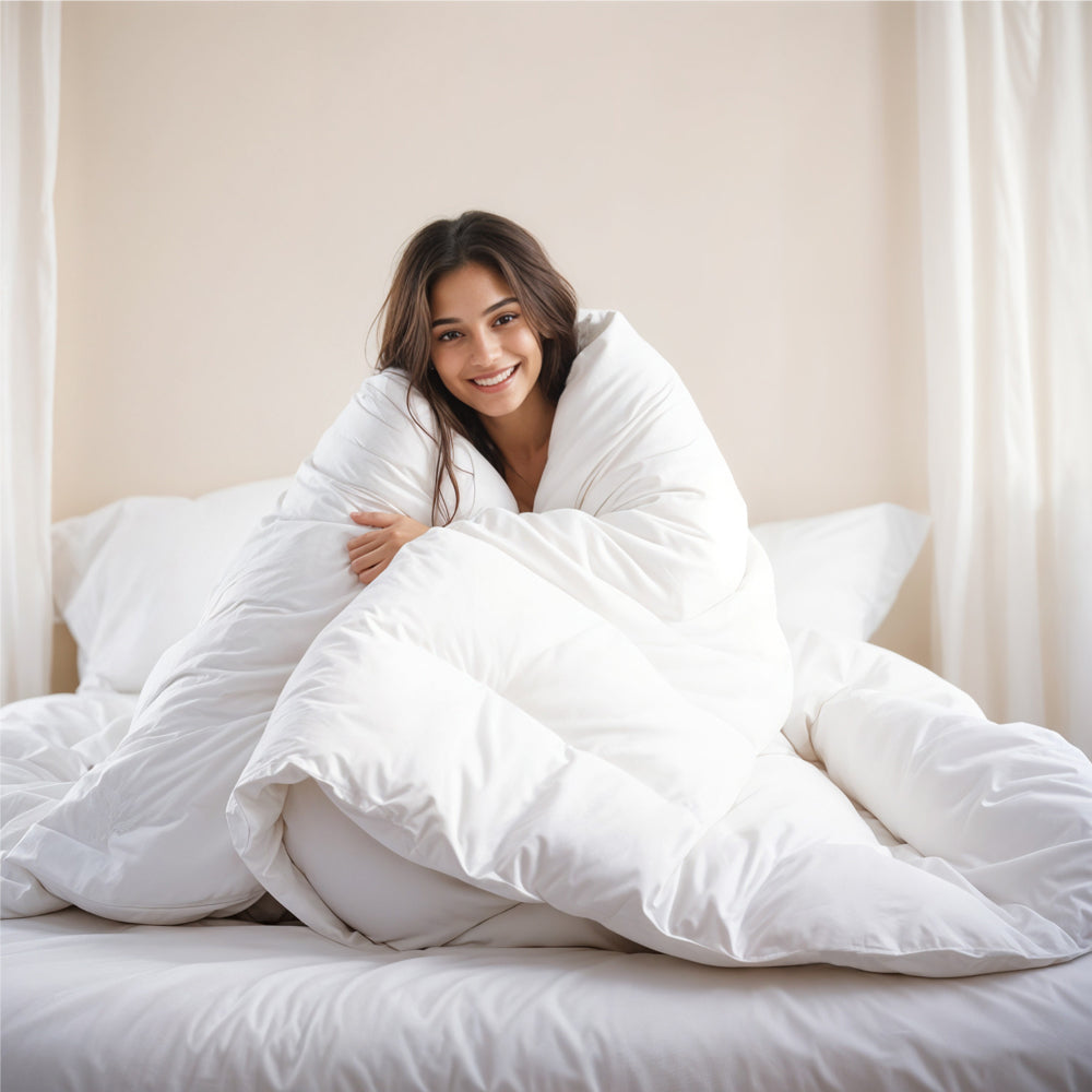 Cotton Home Supersoft Duvet White