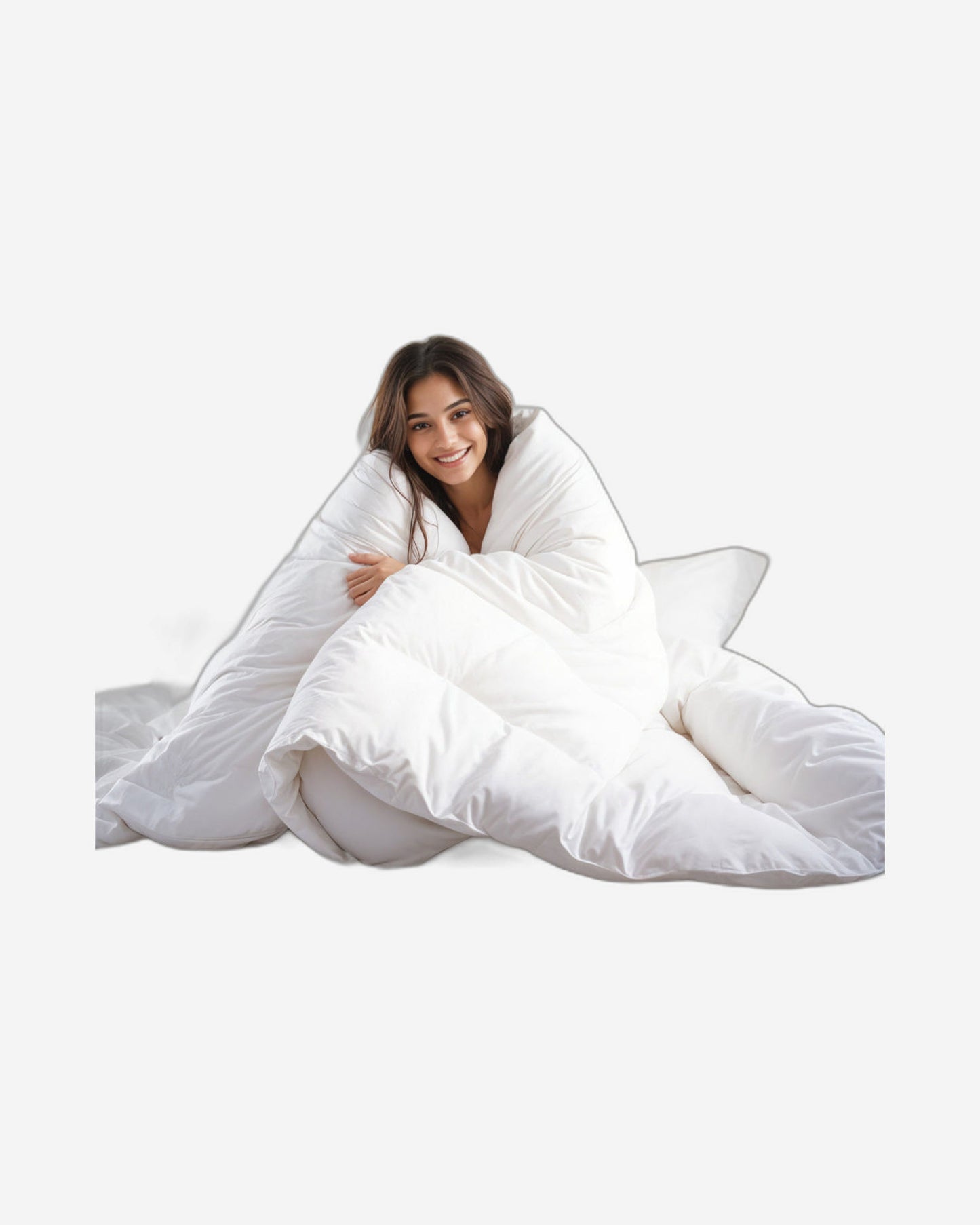 Cotton Home Supersoft Duvet White