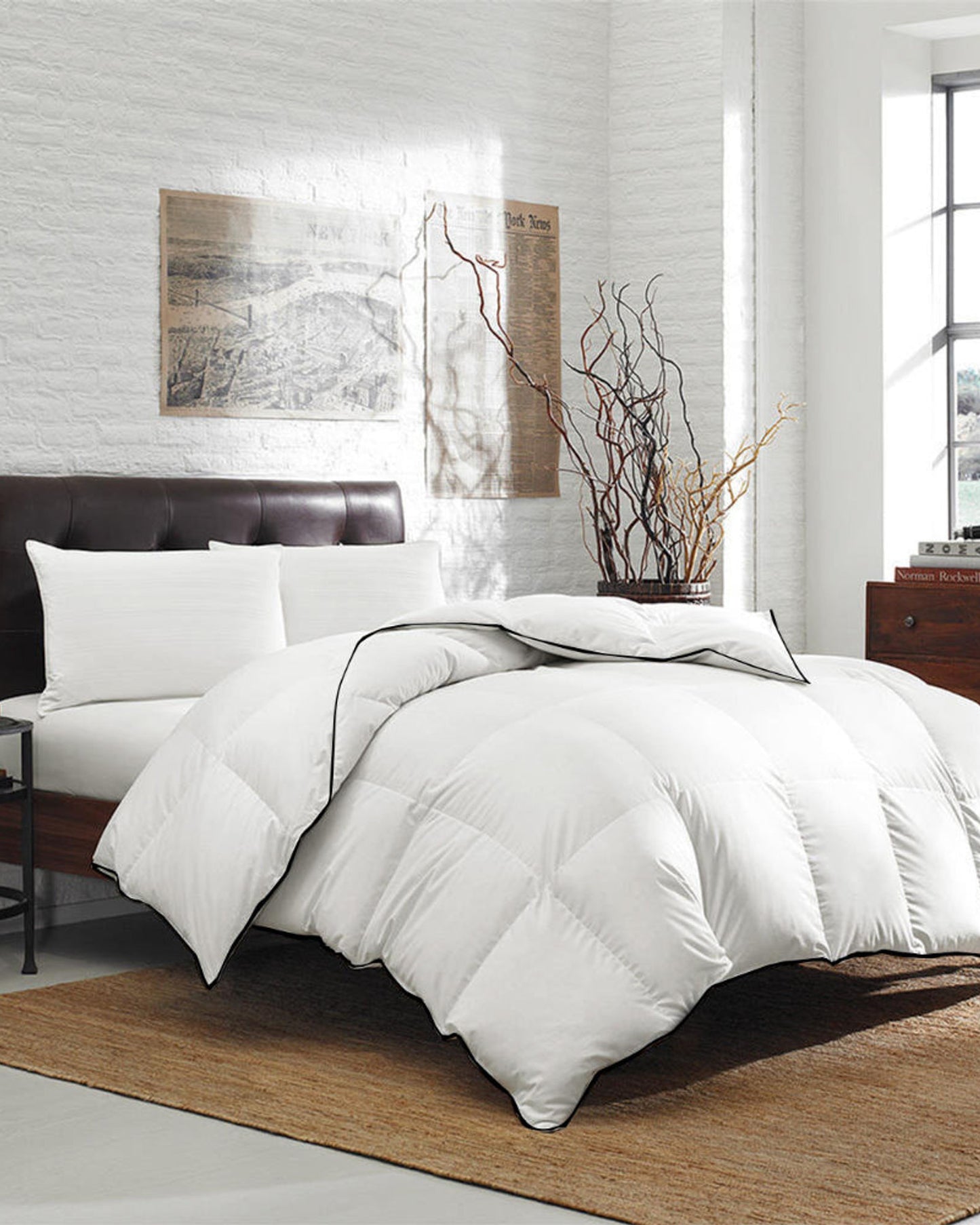 Cotton Home Duvet Luxury Downproof White