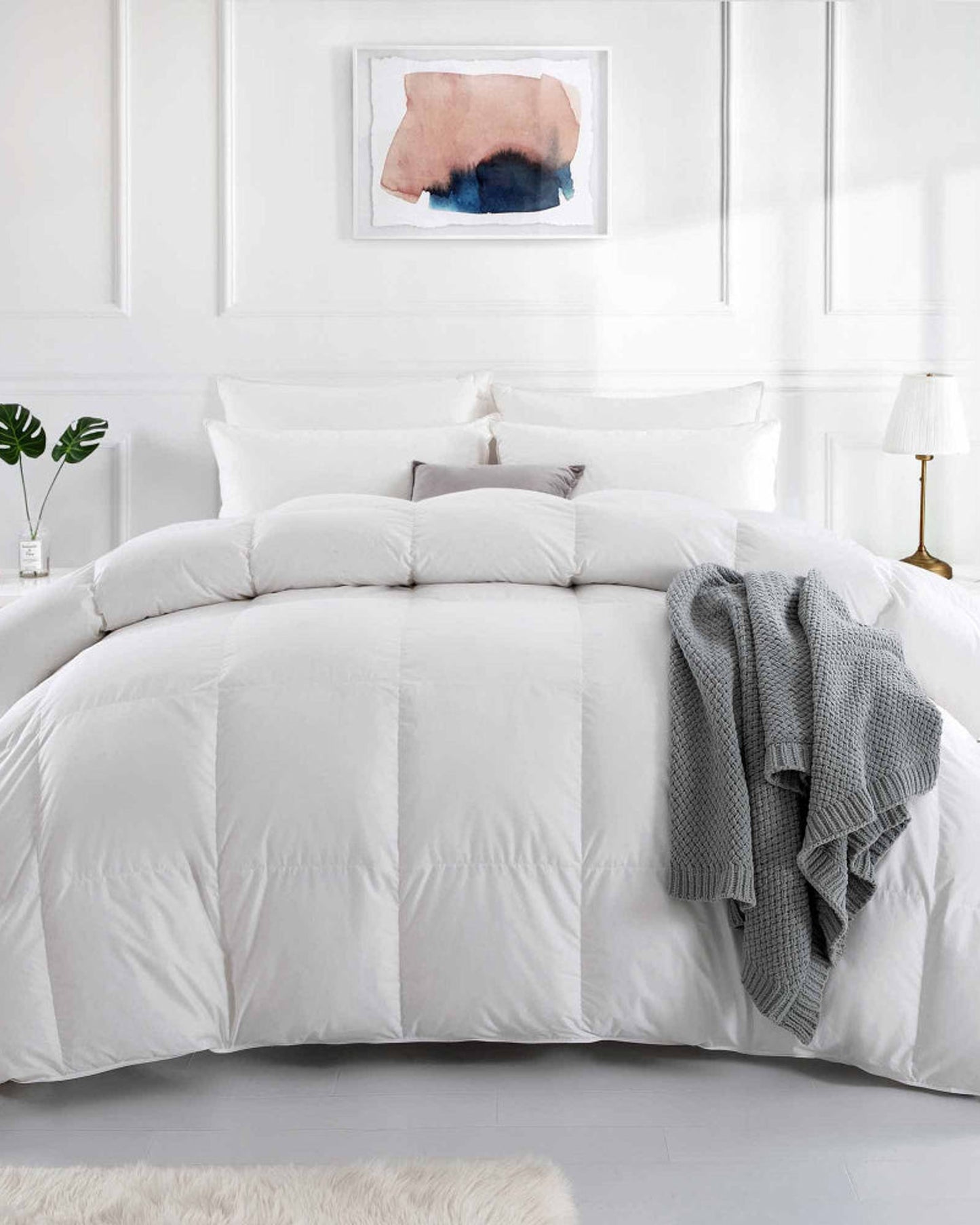 Cotton Home Duvet Downproof Feather White