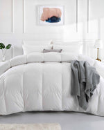 Cotton Home Downproof Feather Duvet White