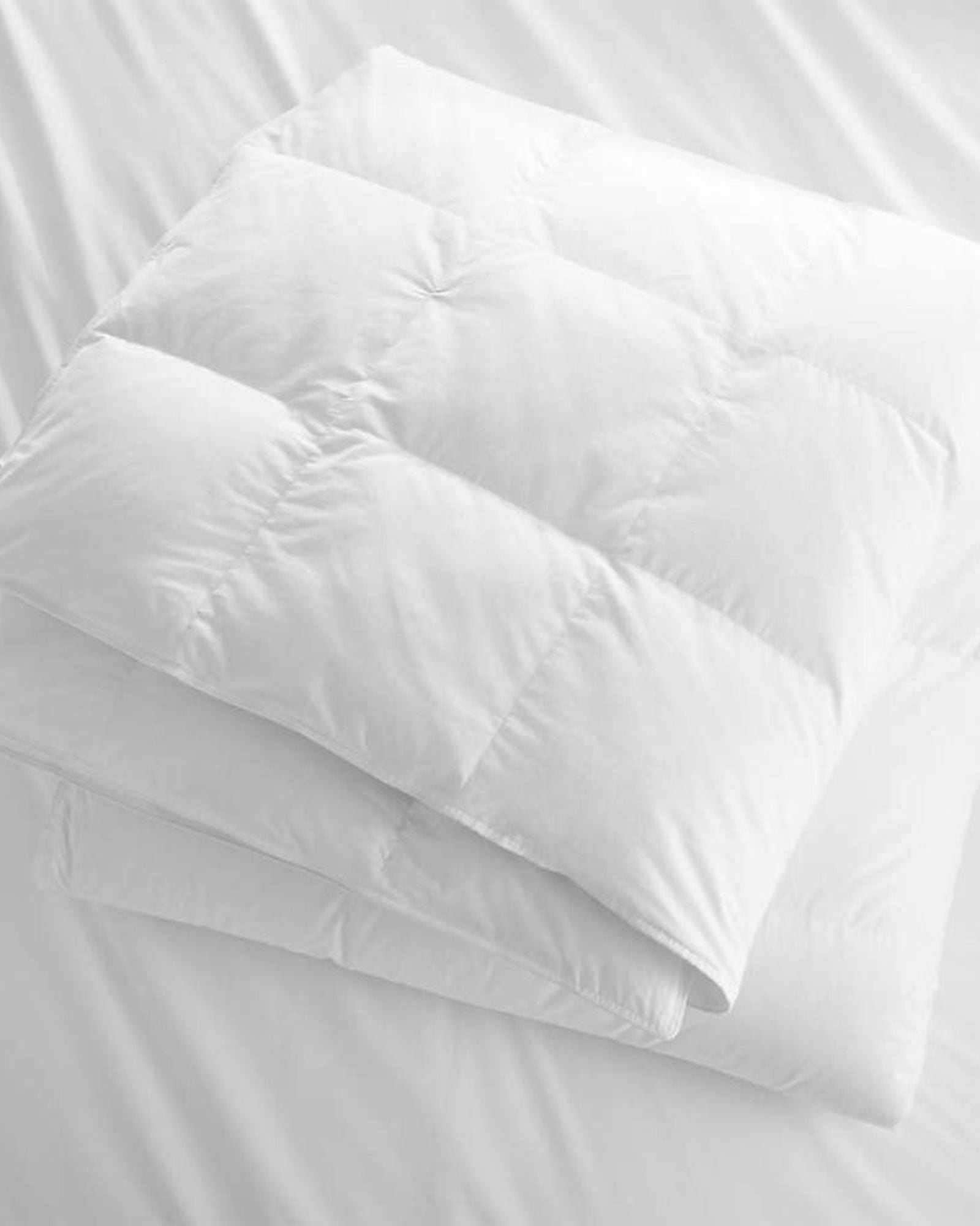 Cotton Home Downproof Feather Duvet White