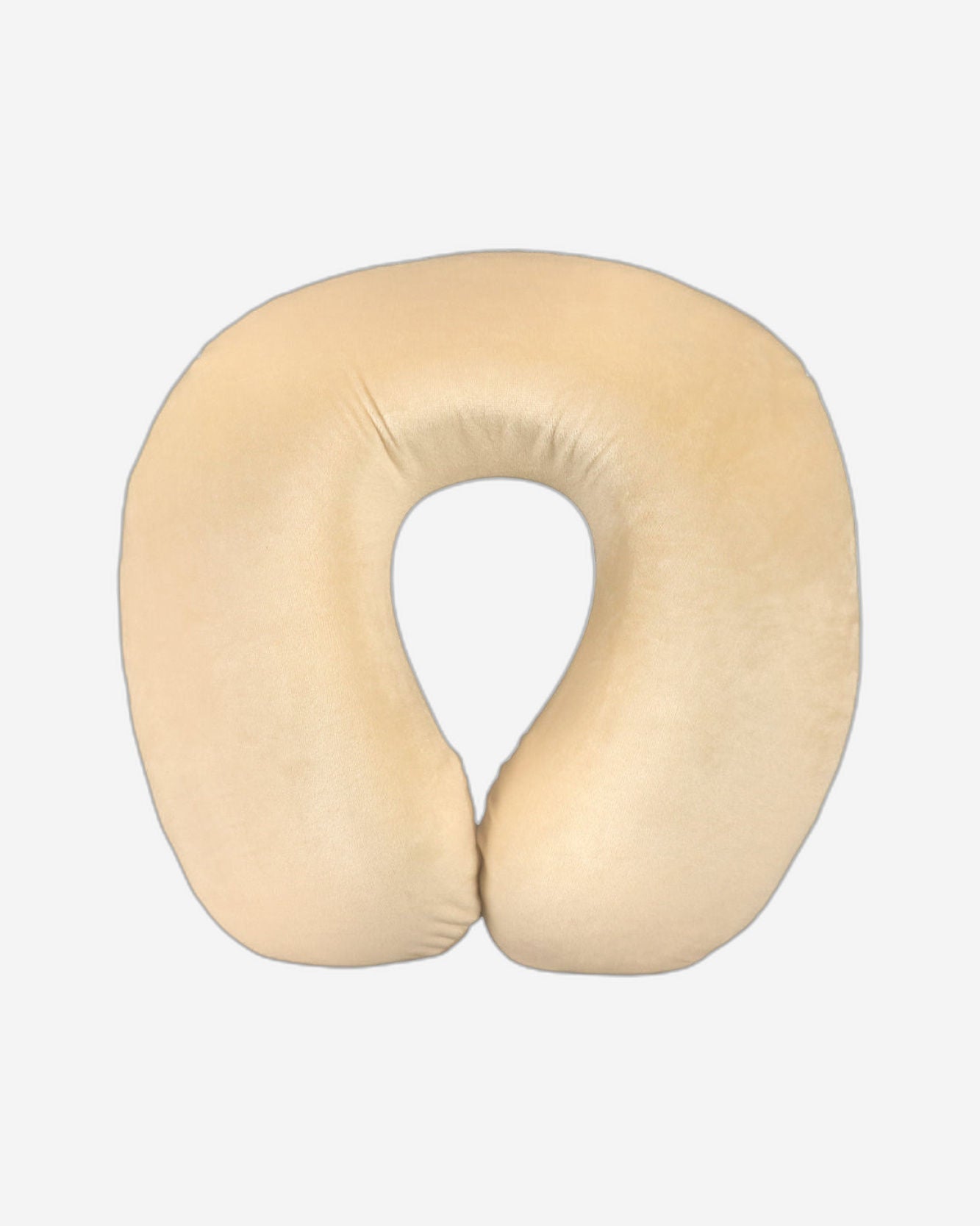 Cotton Home Pillow Memory Neck Beige