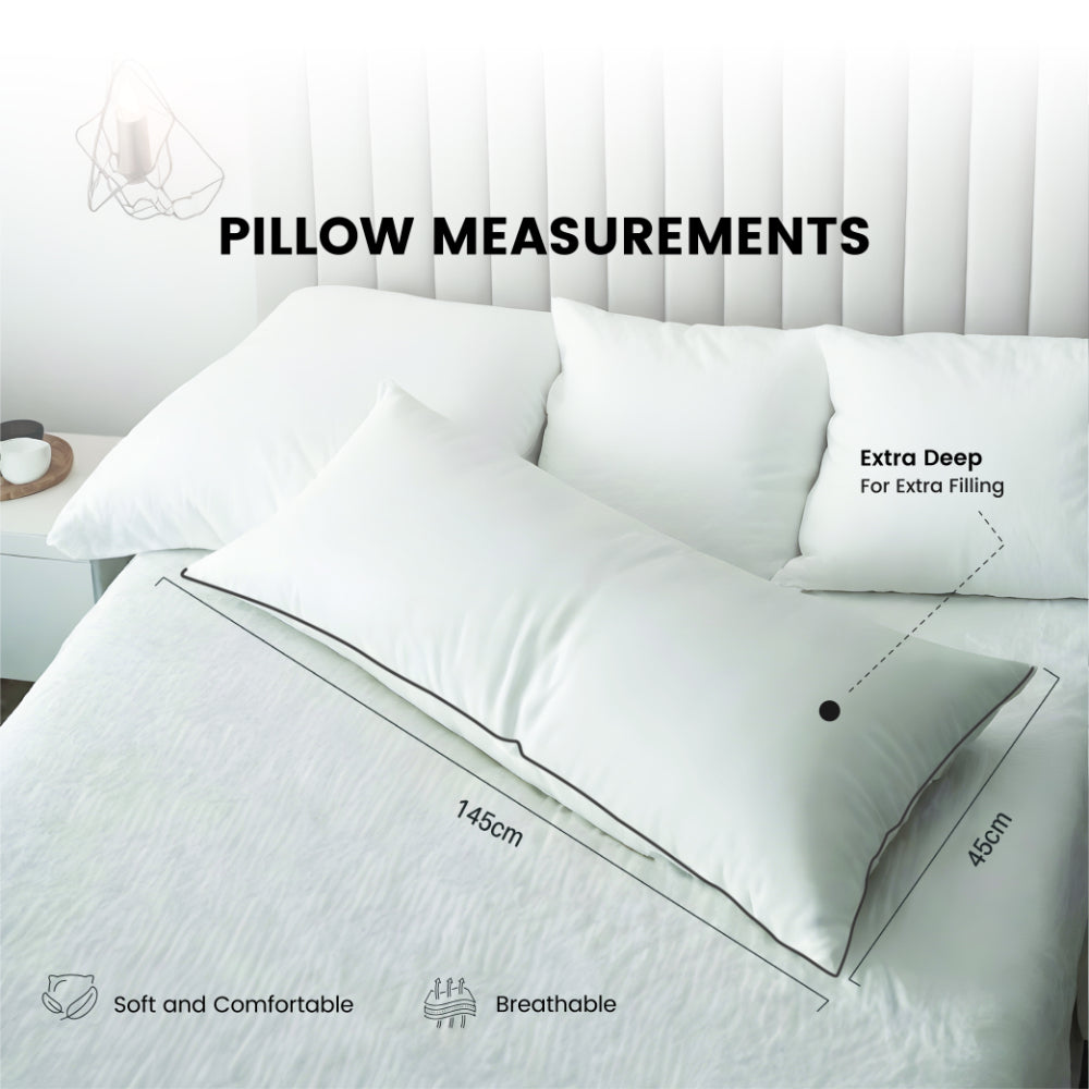 Cotton Home Pillow Downproof Black Cord