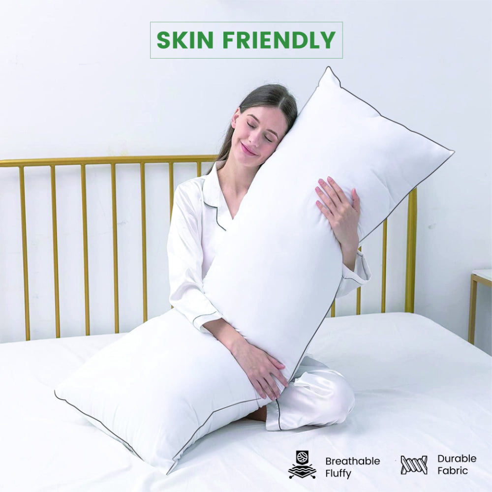 Cotton Home Pillow Downproof Black Cord