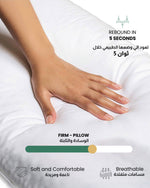 Cotton Home Pregnancy Pillow Blue