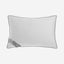 Cotton Home Pillow Downproof Feather Grey Cord