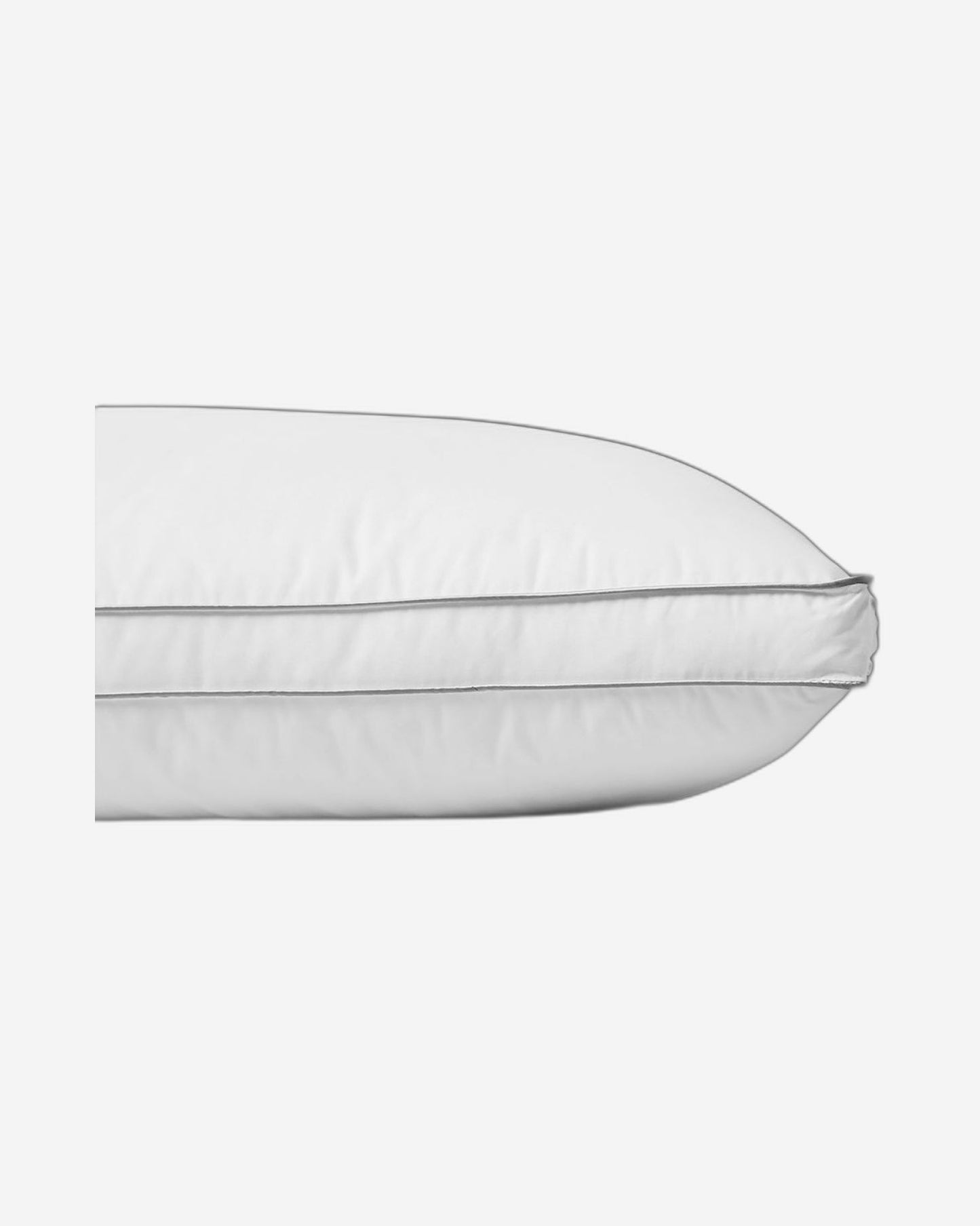 Cotton Home Pillow Downproof Feather Grey Cord