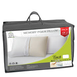 Cotton Home Pillow Rest Memory Foam 2Pc White