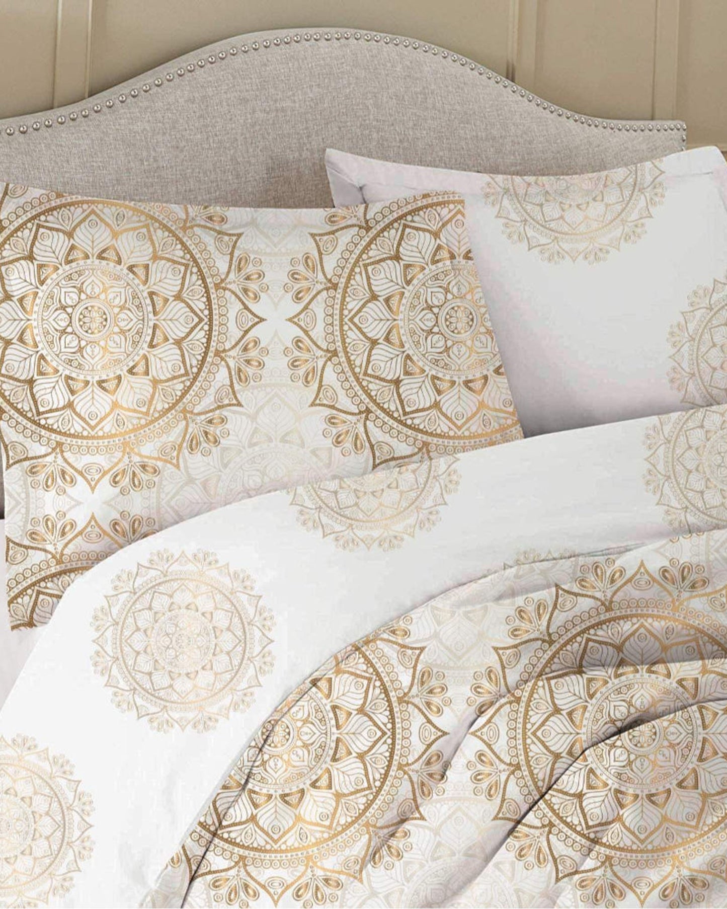 Cotton Home Comforter Set 3Pc Festive