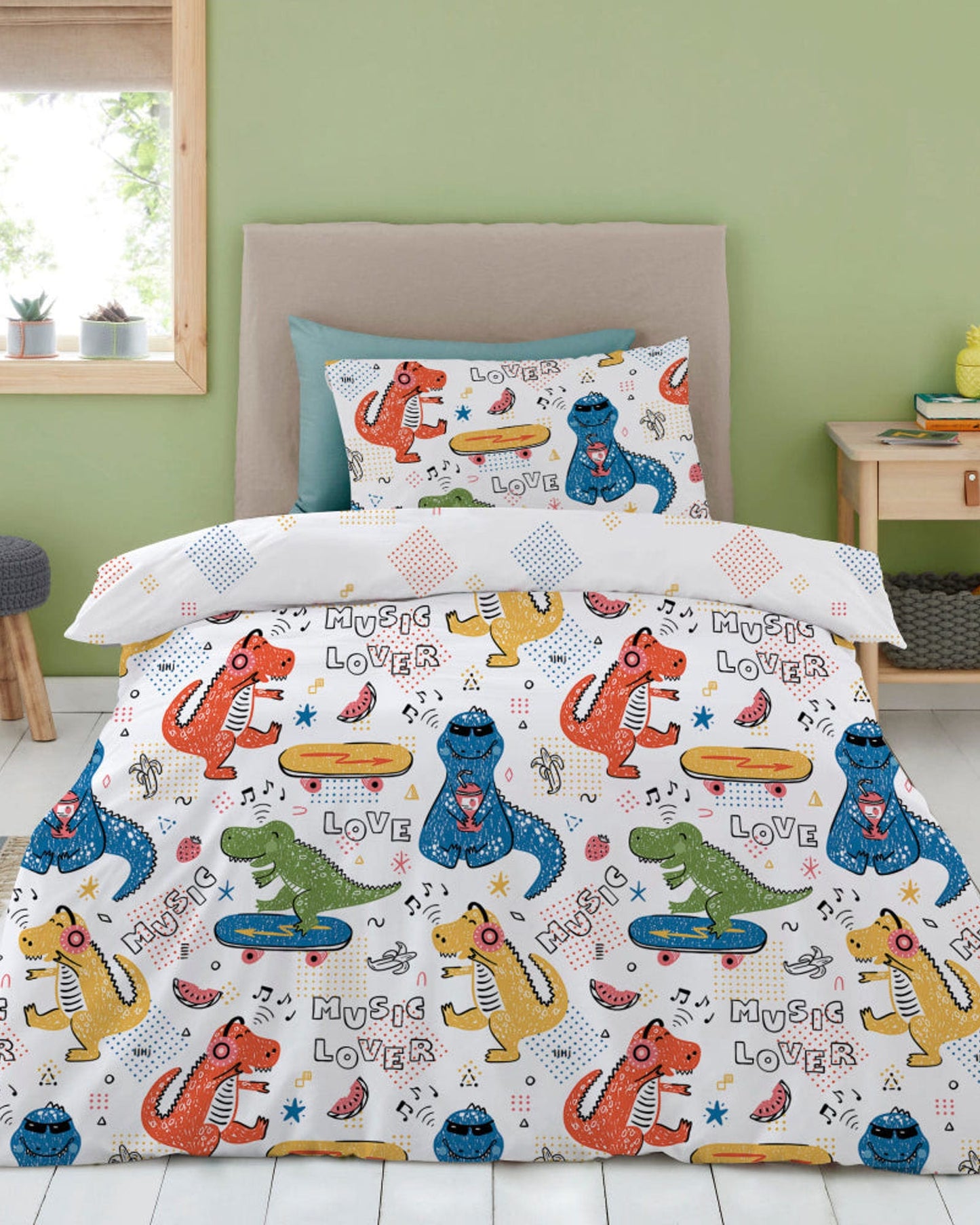 Cotton Home Comforter Set 2Pc Adventure