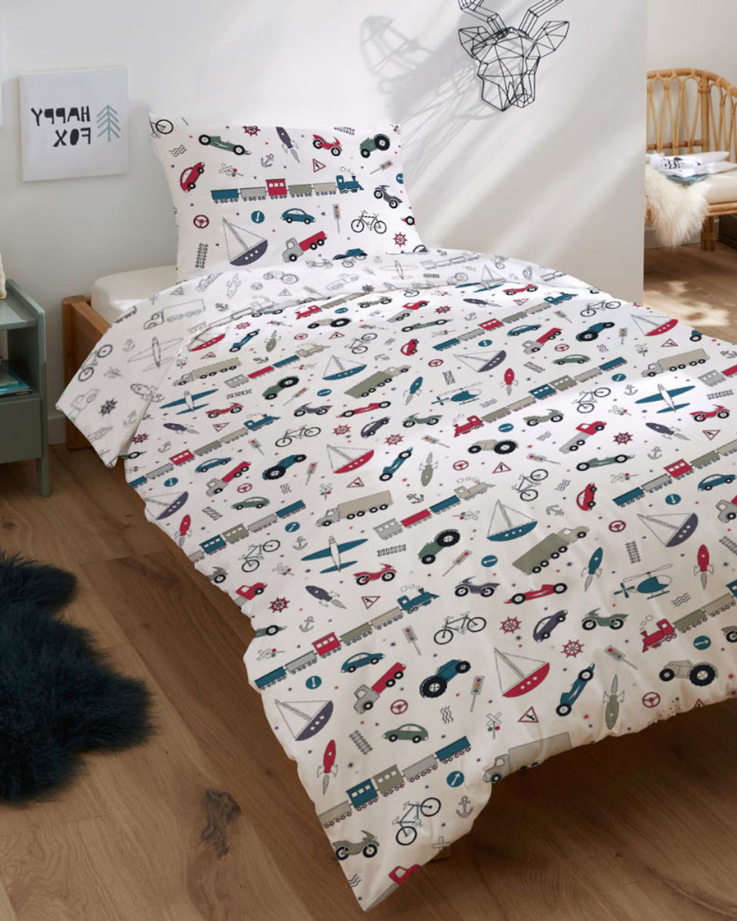 Cotton Home Comforter Set 2Pc Transport