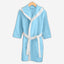 Cotton Home Kids Bathrobe Panda Aqua