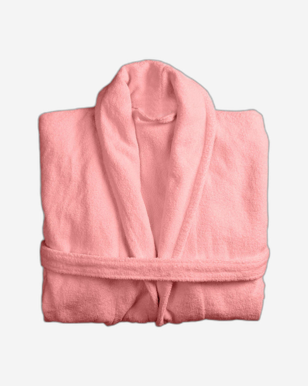 Cotton Home Bathrobe Terry Rose Pink