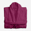 Cotton Home Bathrobe Terry Burgundy