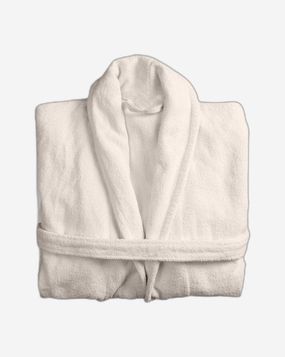 Cotton Home Bathrobe Terry Ivory