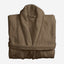 Cotton Home Bathrobe Terry Wood Brown