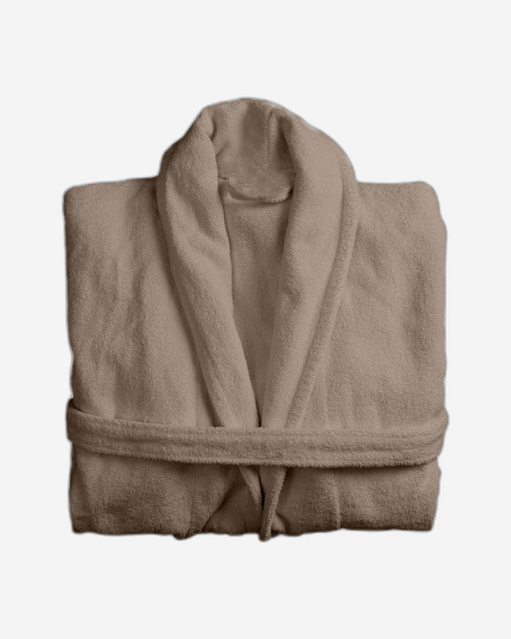 Cotton Home Bathrobe Terry Taupe