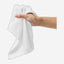 Cotton Home Face Towel White