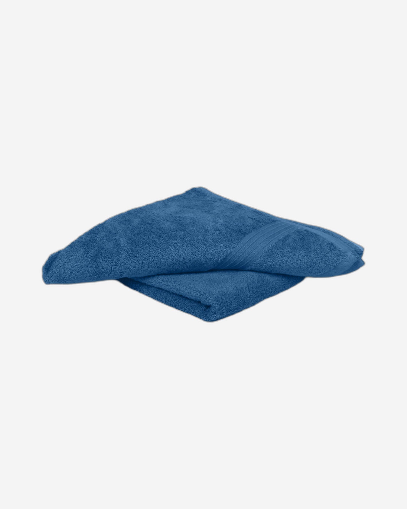 Cotton Home Bath Towel 2-piece Set Dark Blue