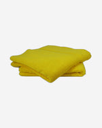 Cotton Home Bath Towel 2-piece Set Yellow