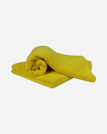 Cotton Home Bath Towel 2-piece Set Yellow