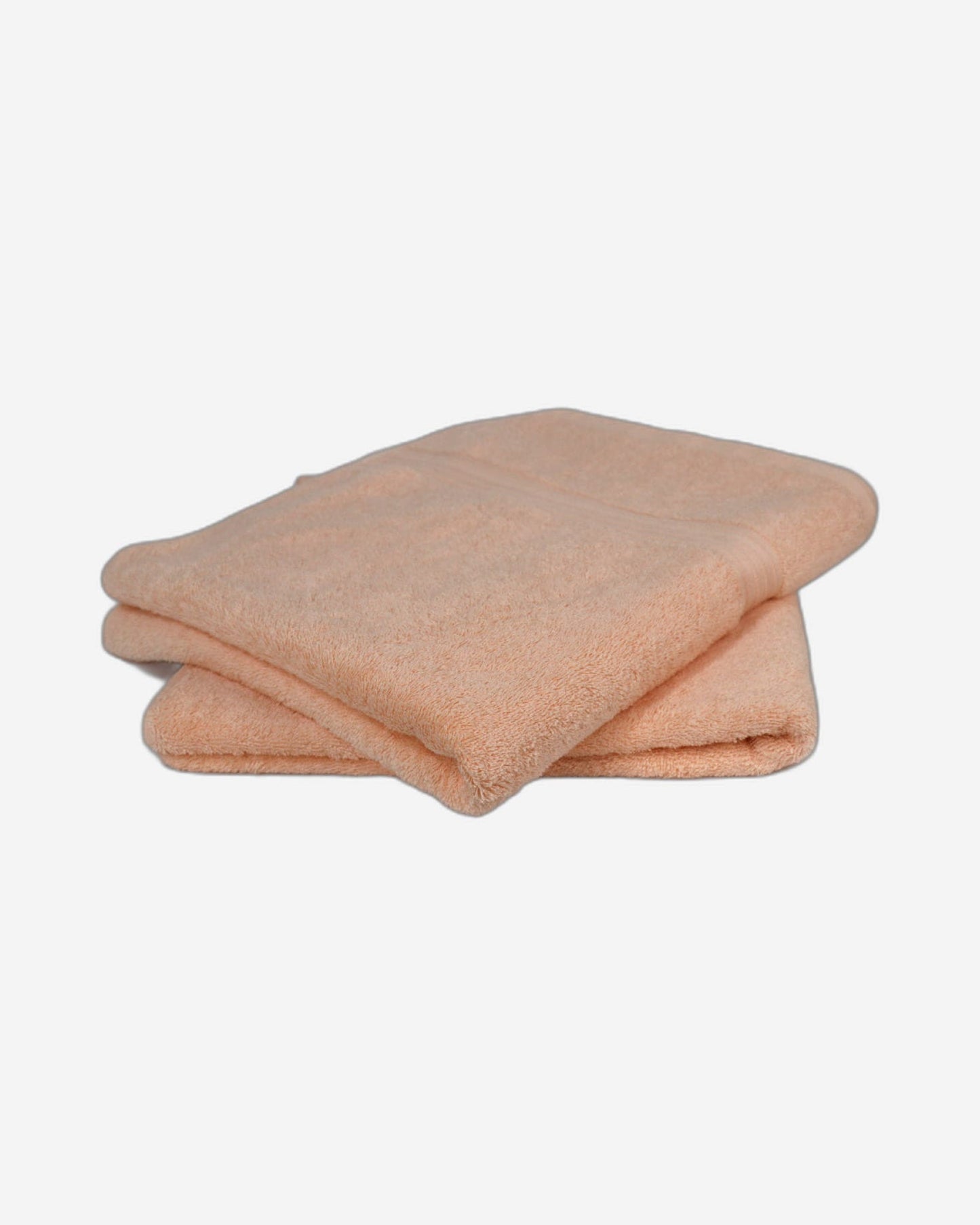 Cotton Home Bath Towel Set 2Pc Peach