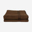 Cotton Home Bath Towel Set 2Pc Brown