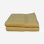 Cotton Home Bath Towel Set 2Pc Gold