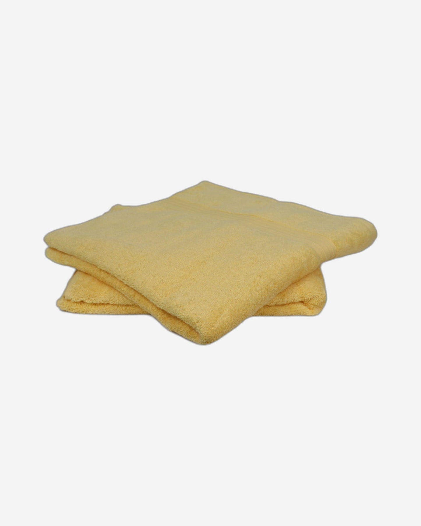 Cotton Home Bath Towel Set 2Pc Gold