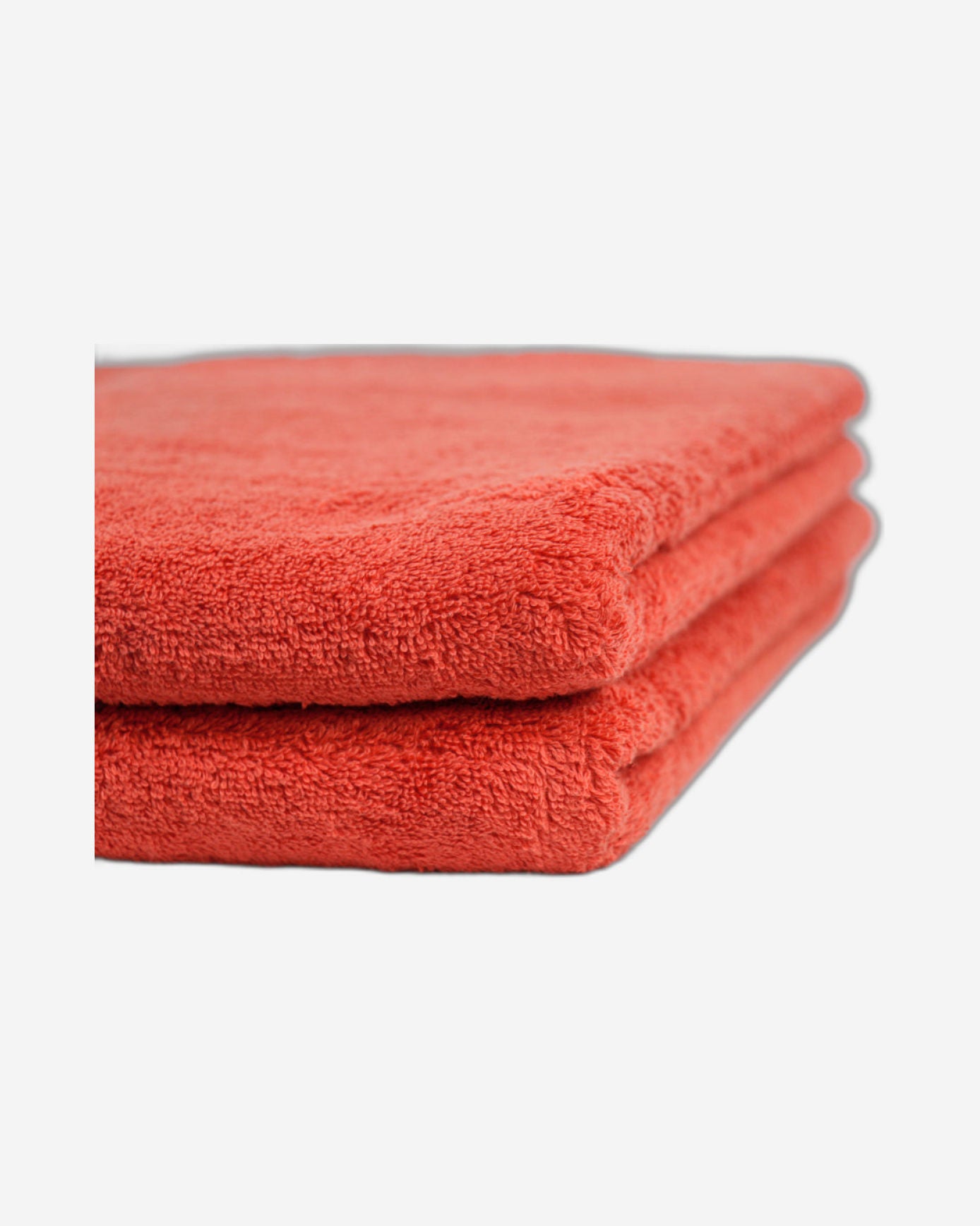 Cotton Home Bath Towel Set 2Pc Red
