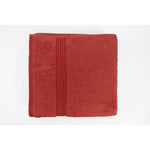 Cotton Home Bath Towel Set 2Pc Red