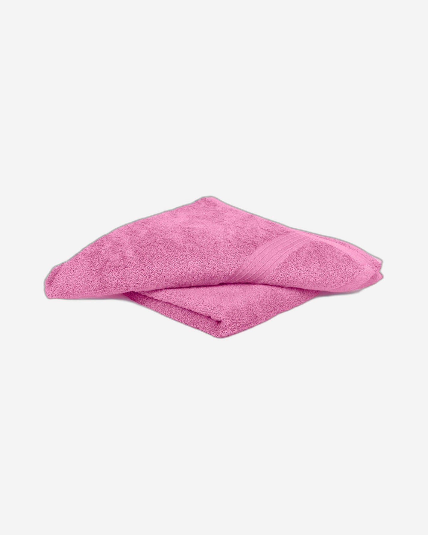 Cotton Home Bath Towel Set 2Pc Pink