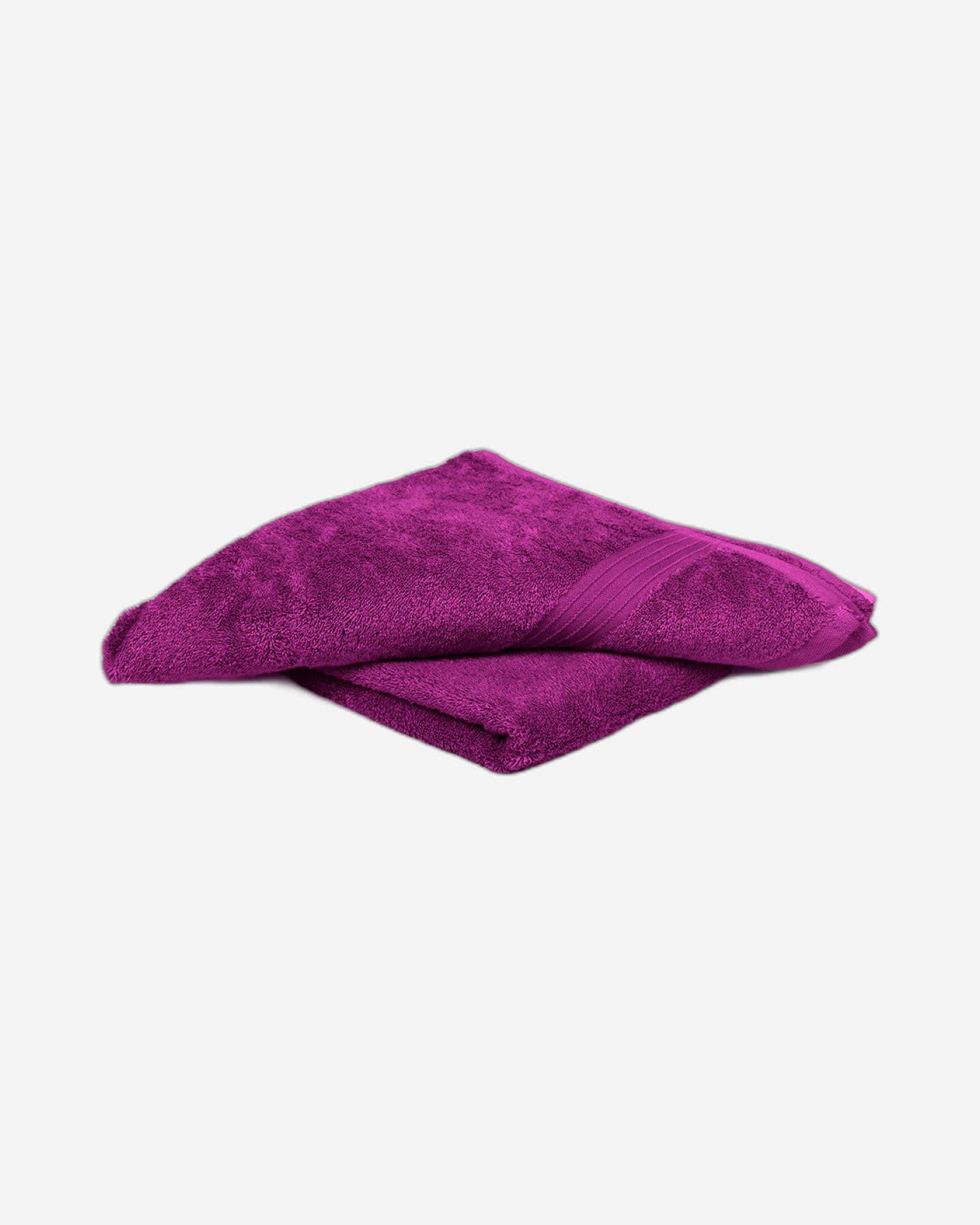 Cotton Home Bath Towel Set 2Pc Purple