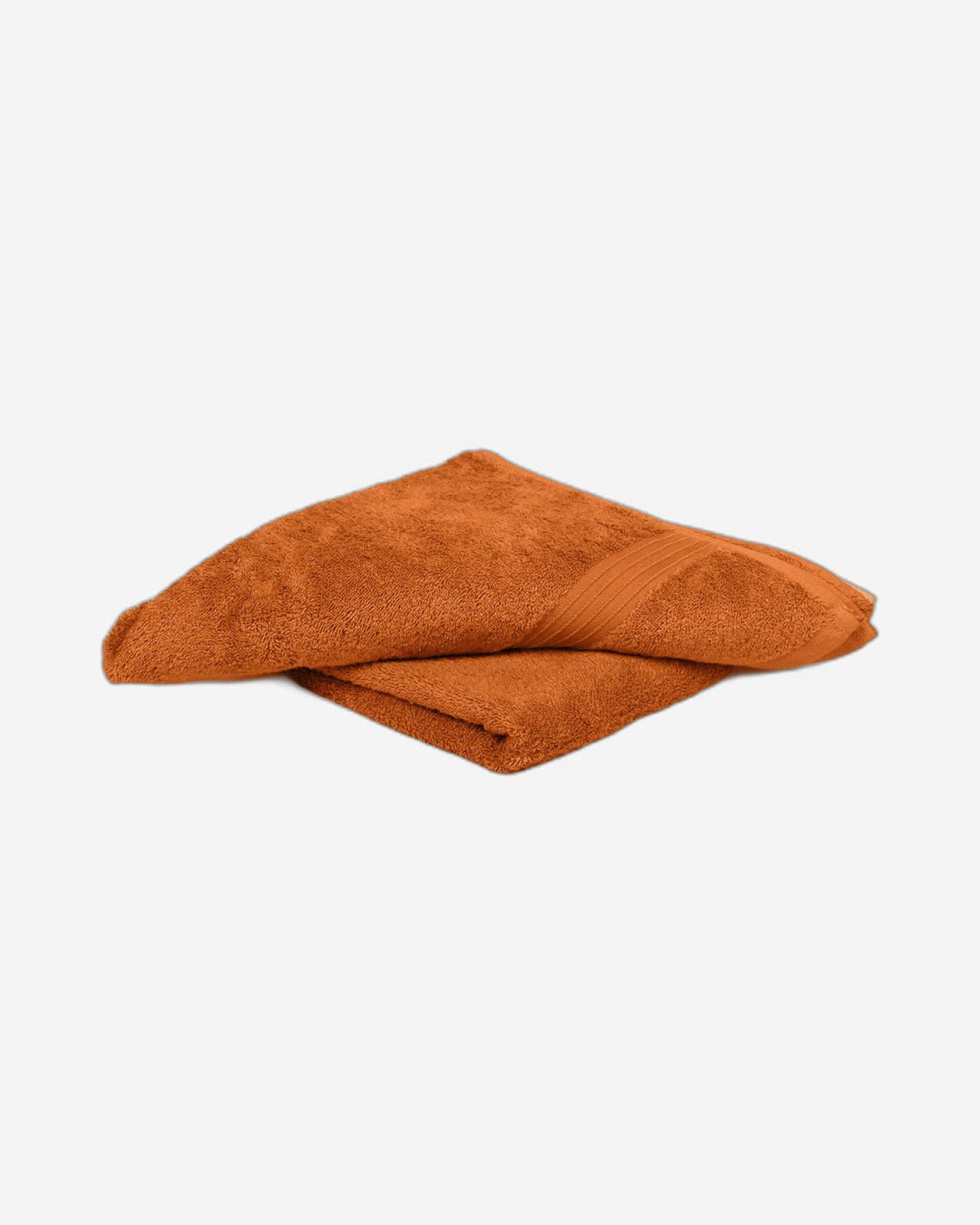 Cotton Home Bath Towel Set 2Pc Orange