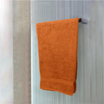 Cotton Home Bath Towel Set 2Pc Orange