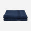 Cotton Home Bath Towel Set 2Pc Navy Blue