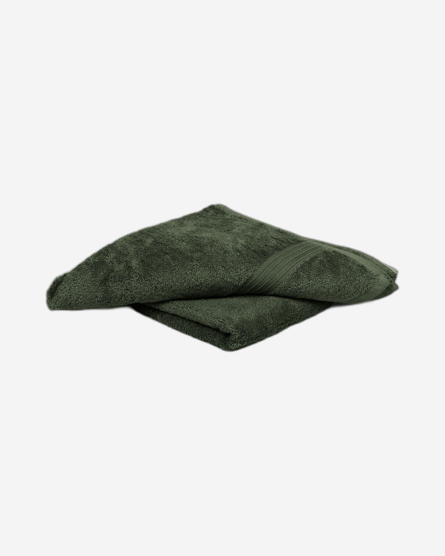 Cotton Home Bath Towel Set 2Pc Army Green