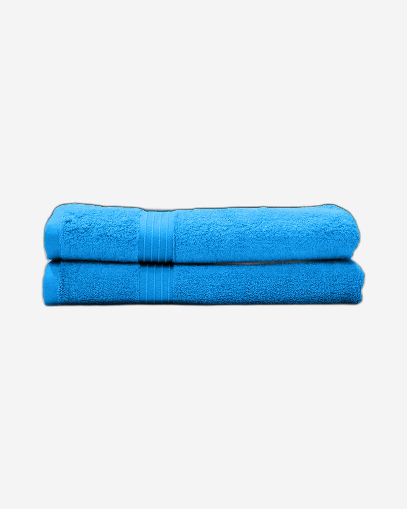 Cotton Home Bath Towel Set 2Pc Teal