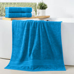 Cotton Home Bath Towel Set 2Pc Teal