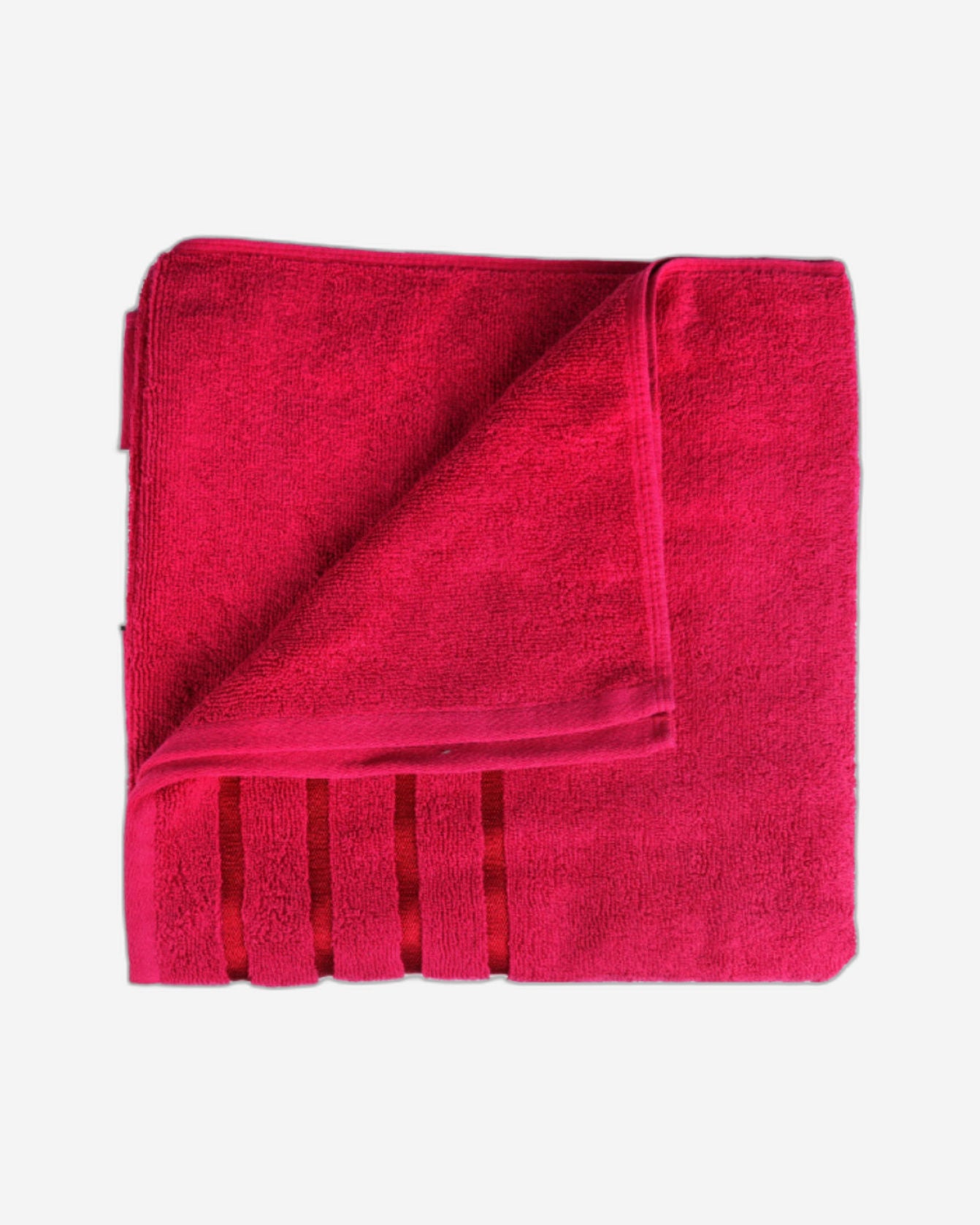 Cotton Home Bath Towel Aqua Breeze Hot Pink
