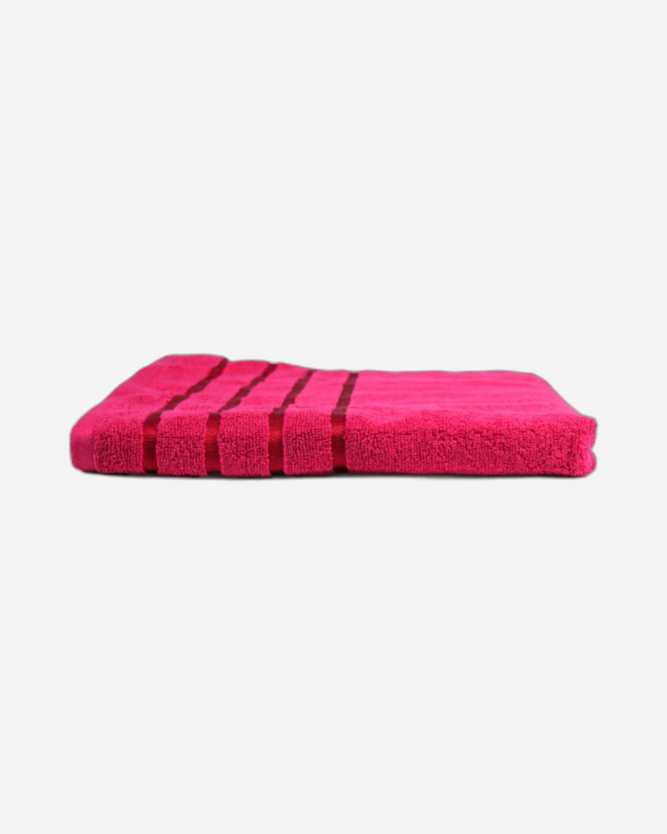 Cotton Home Bath Towel Aqua Breeze Hot Pink