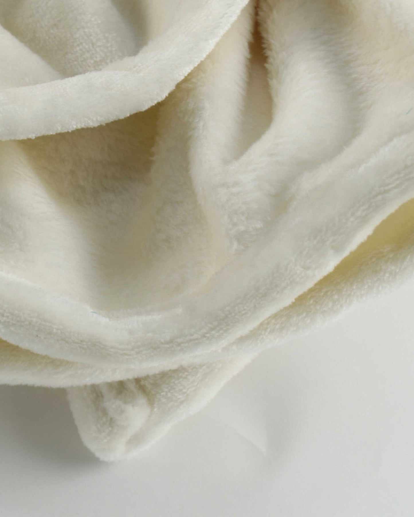 Cotton Home Microflannel Blanket Cream