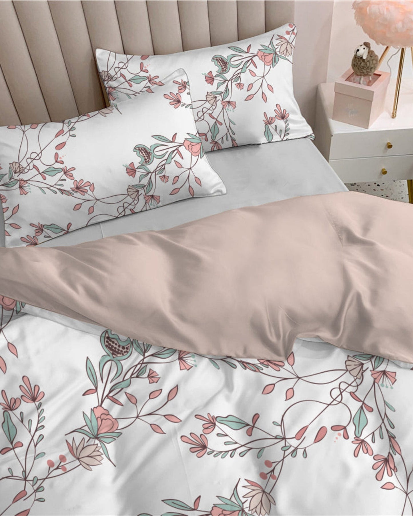 Cotton Home Comforter Set 3Pc Urban Escape